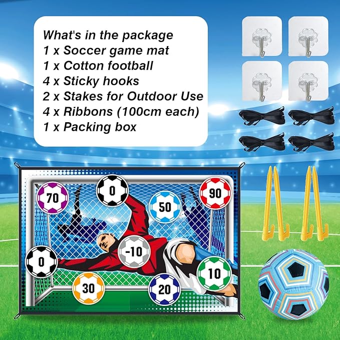 Football Play Set for Kids, Kids Toys, Football Play Mat, Gift for Kids