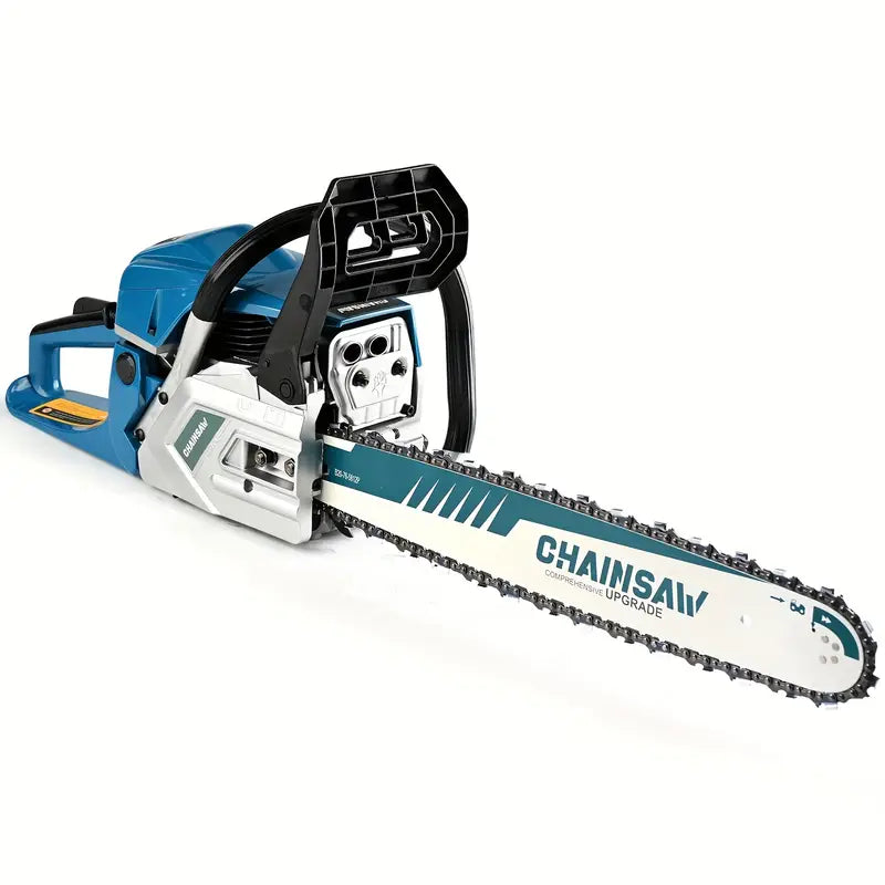 63cc 2-Stroke Gasoline Powered Chainsaw | 3.4 HP 20-Inch Cordless Handheld Chainsaw – Ideal for Forest, Wood, Garden, and Farm Cutting 🌲🔧